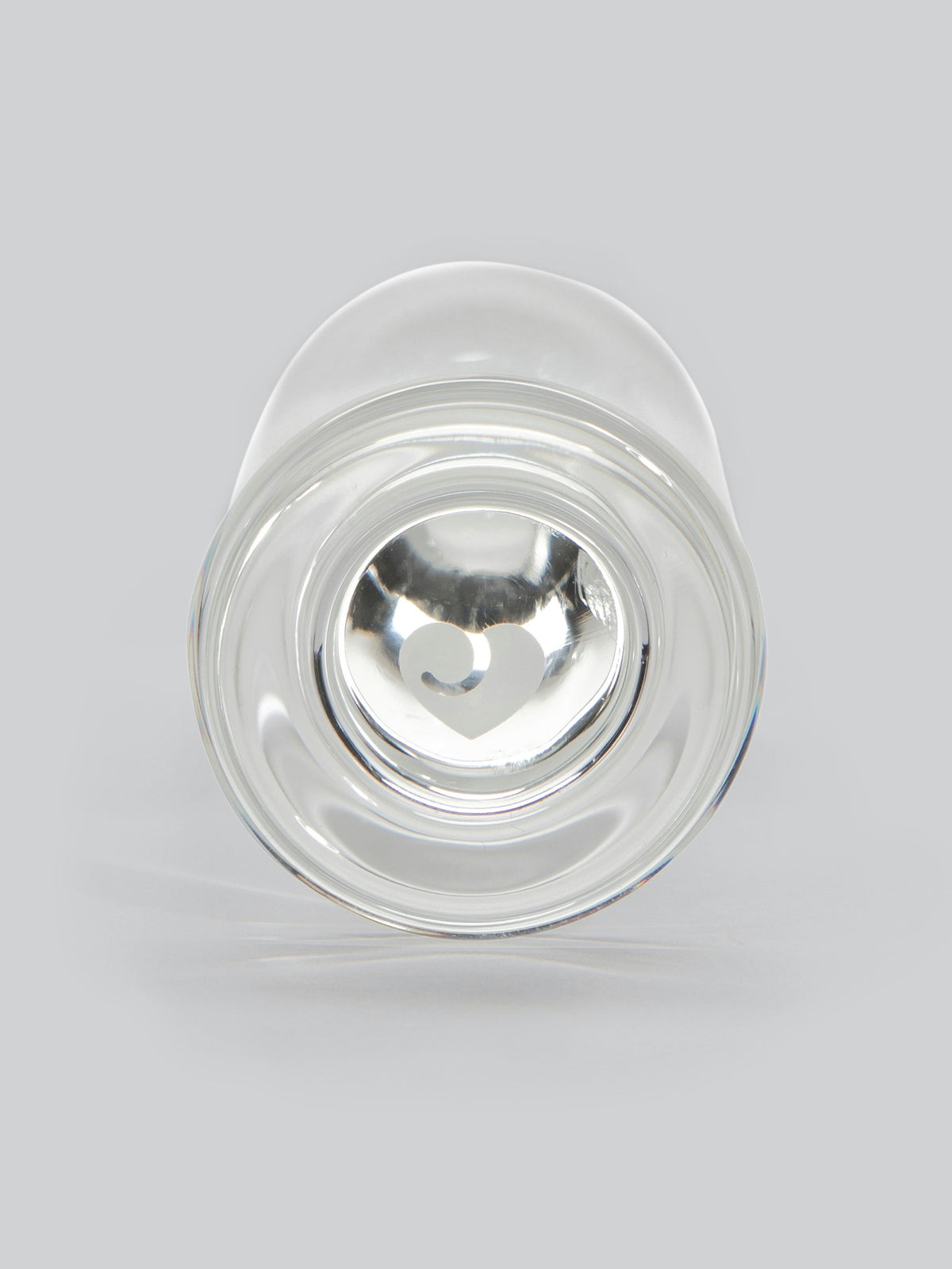 Lovehoney Pure Pleasure Sensual Glass Butt Plug, Clear