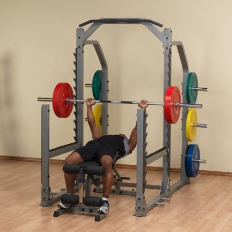 Body Solid - SMR1000 Pro Clubline Power Rack / Squat Rack