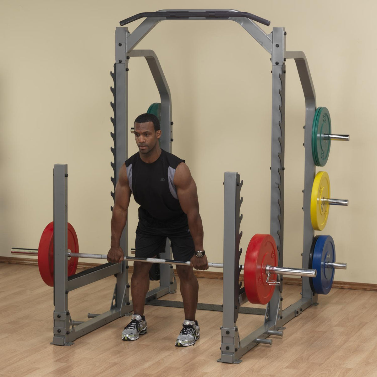 Body Solid - SMR1000 Pro Clubline Power Rack / Squat Rack