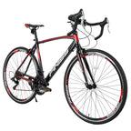 Einccm 700 28C Men's Mountain Bicycle, 21-Speed Aluminum, Red