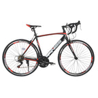 Einccm 700 28C Men's Mountain Bicycle, 21-Speed Aluminum, Red