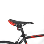 Einccm 700 28C Men's Mountain Bicycle, 21-Speed Aluminum, Red