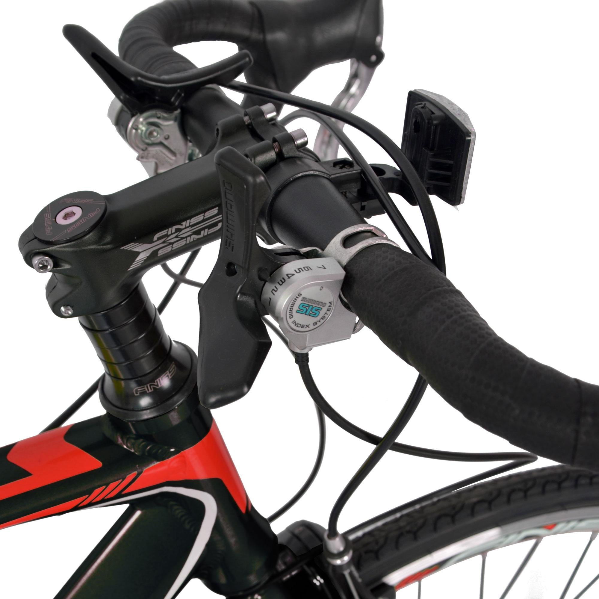 Einccm 700 28C Men's Mountain Bicycle, 21-Speed Aluminum, Red