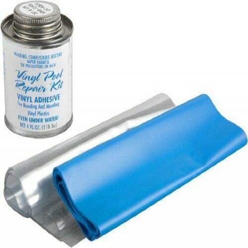 R&amp;DOG Underwater Patch Glue Swimming Pool Vinyl Liner Repair Parts Kit for Holes Leak