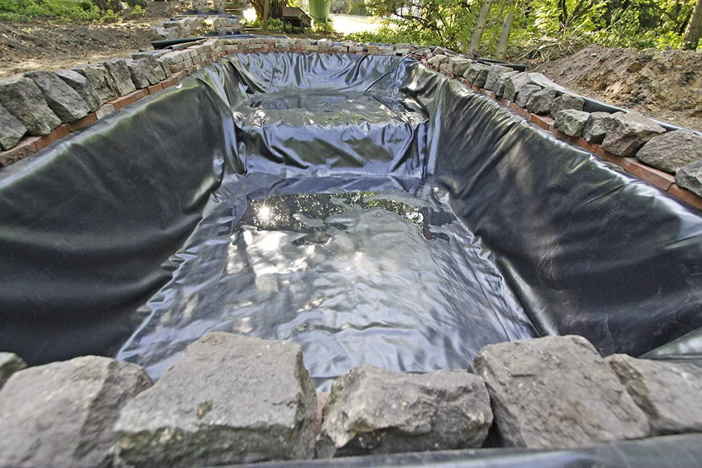half off ponds - 25 ft. x 15 ft. 20-mil lldpe pond liner for ponds, lakes and retention basins