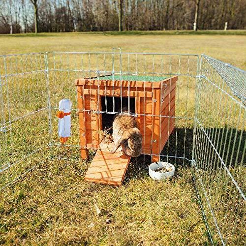 FidgetKute Trixie Pet Small Animal Home with Outdoor Run Show One Size