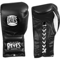 Cleto Reyes Traditional Lace Up Training Boxing Gloves - 14 oz - Black