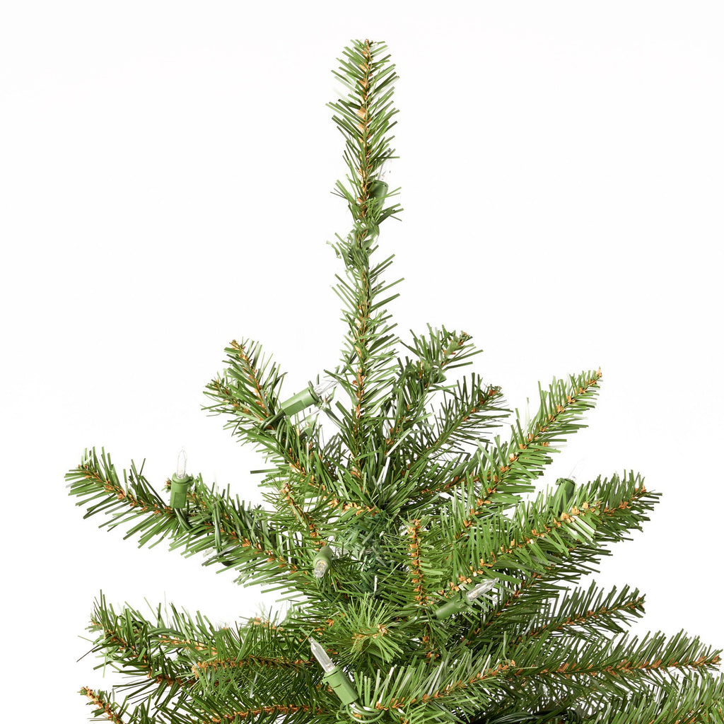 Noble House 9 Foot Artificial Fraser Fir LED Christmas Tree, Green/Clear LED
