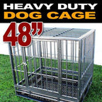 XL 48" Heavy Duty Level III Dog Pet CaCrate Kennel Playpen Exercise Pen