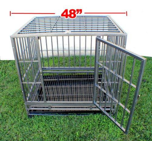 XL 48" Heavy Duty Level III Dog Pet CaCrate Kennel Playpen Exercise Pen