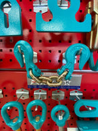 SET#72 - 25 PIECE HEAVY DUTY AUTO BODY FRAME MACHINE PULLING TOOLS AND CLAMPS