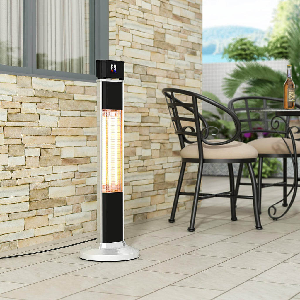 Erkang Standing Patio Space Heater for Indoor/Outdoor Electric