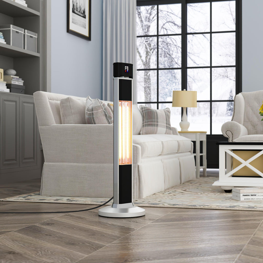 Erkang Standing Patio Space Heater for Indoor/Outdoor Electric