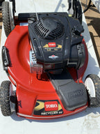 Self Propelled Mower Walk Behind Gas Recycler 22" High Wheel 150cc