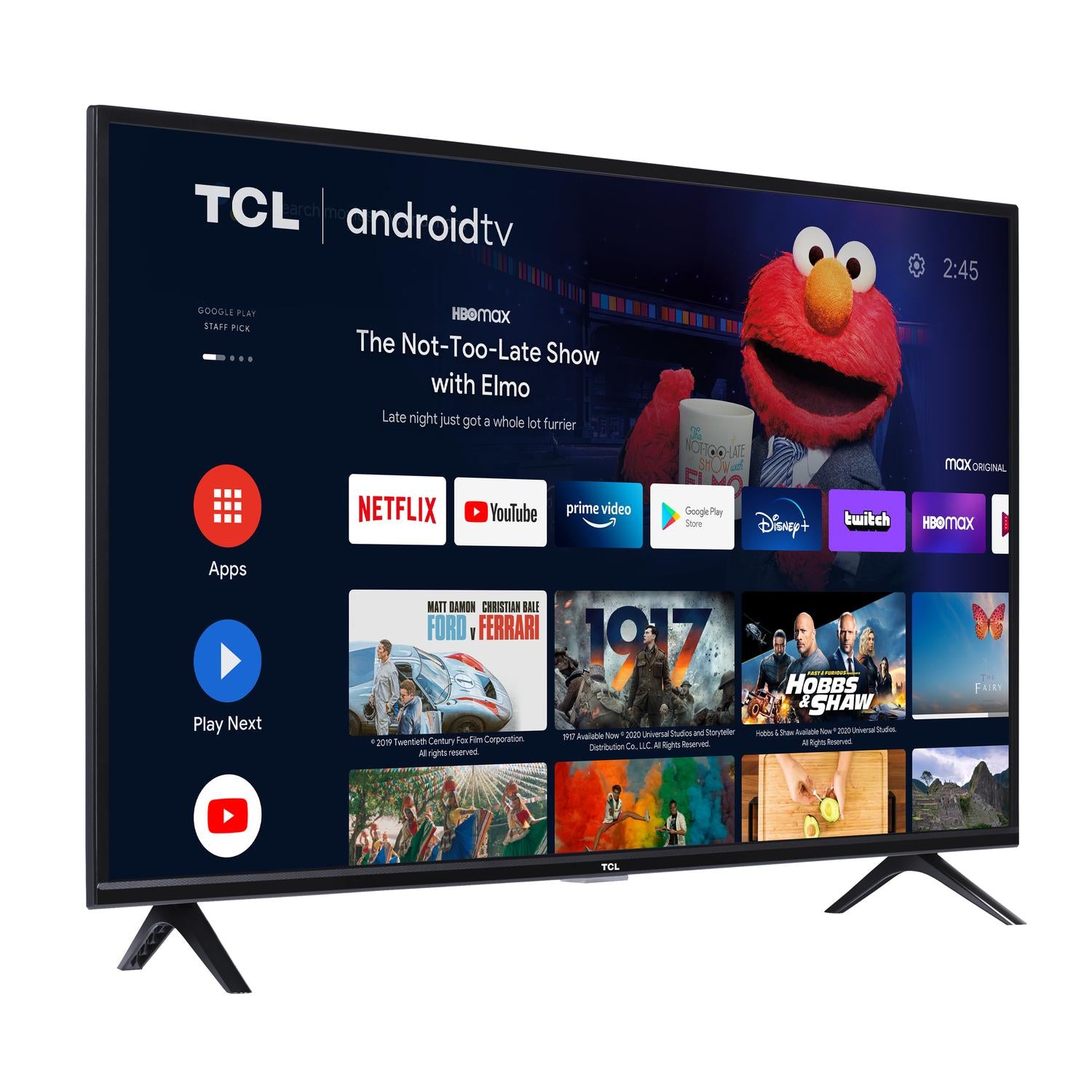 tcl 40" class 1080p fhd led android smart tv 3 series 40s330