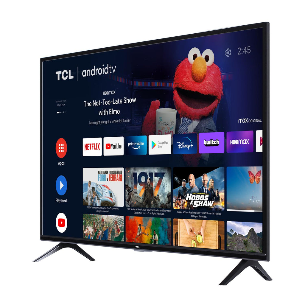 tcl 40" class 1080p fhd led android smart tv 3 series 40s330