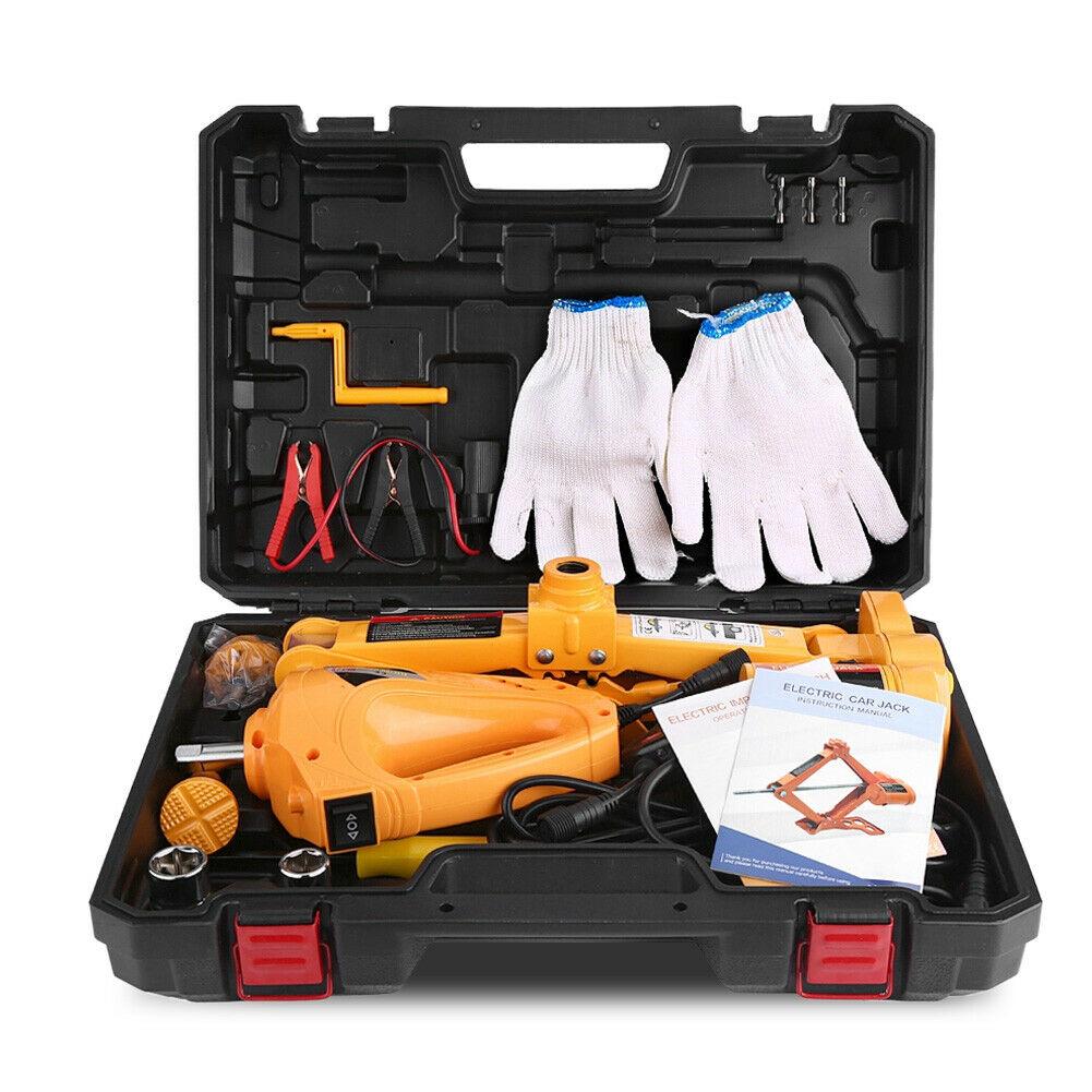 12V Automotive Electric Car Lifting  With Controller Impact Wrench 3 Ton