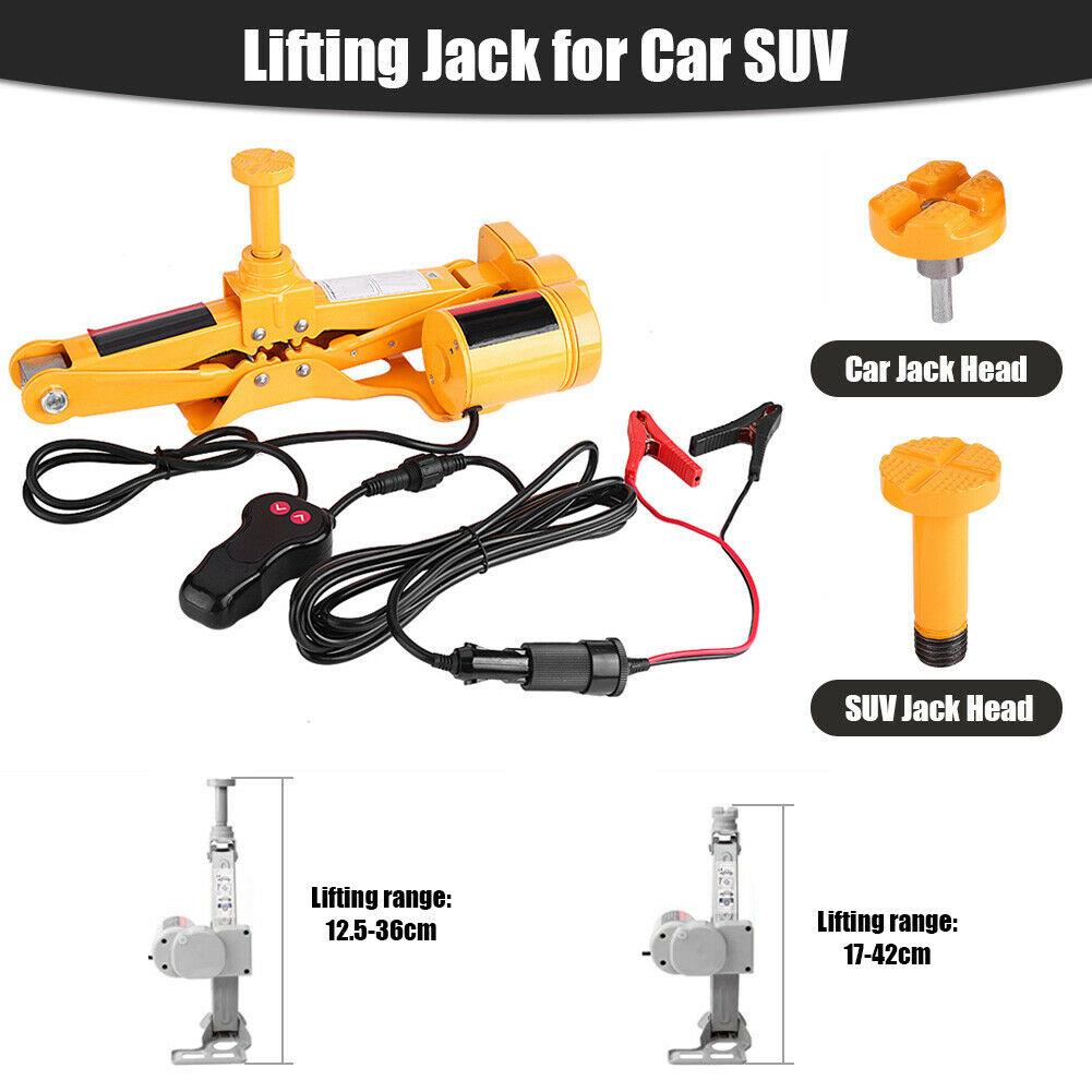12V Automotive Electric Car Lifting  With Controller Impact Wrench 3 Ton