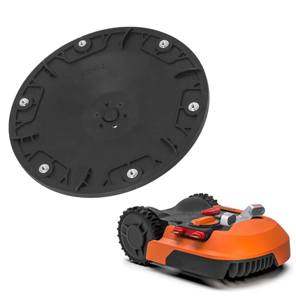 Nylon Robotic Lawn Mower Blade Disc, 170.3mm Diameter Cutter Disc Replacement for Select Robotic Mowers