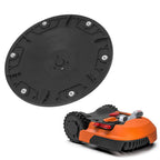 Nylon Robotic Lawn Mower Blade Disc, 170.3mm Diameter Cutter Disc Replacement for Select Robotic Mowers