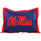 Mississippi Rebels 2 Pc Reversible Cotton Comforter Set, 1 Comforter, 1 Sham, Twin