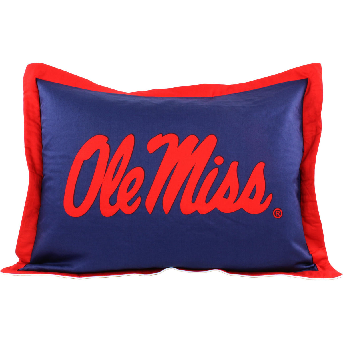 Mississippi Rebels 2 Pc Reversible Cotton Comforter Set, 1 Comforter, 1 Sham, Twin