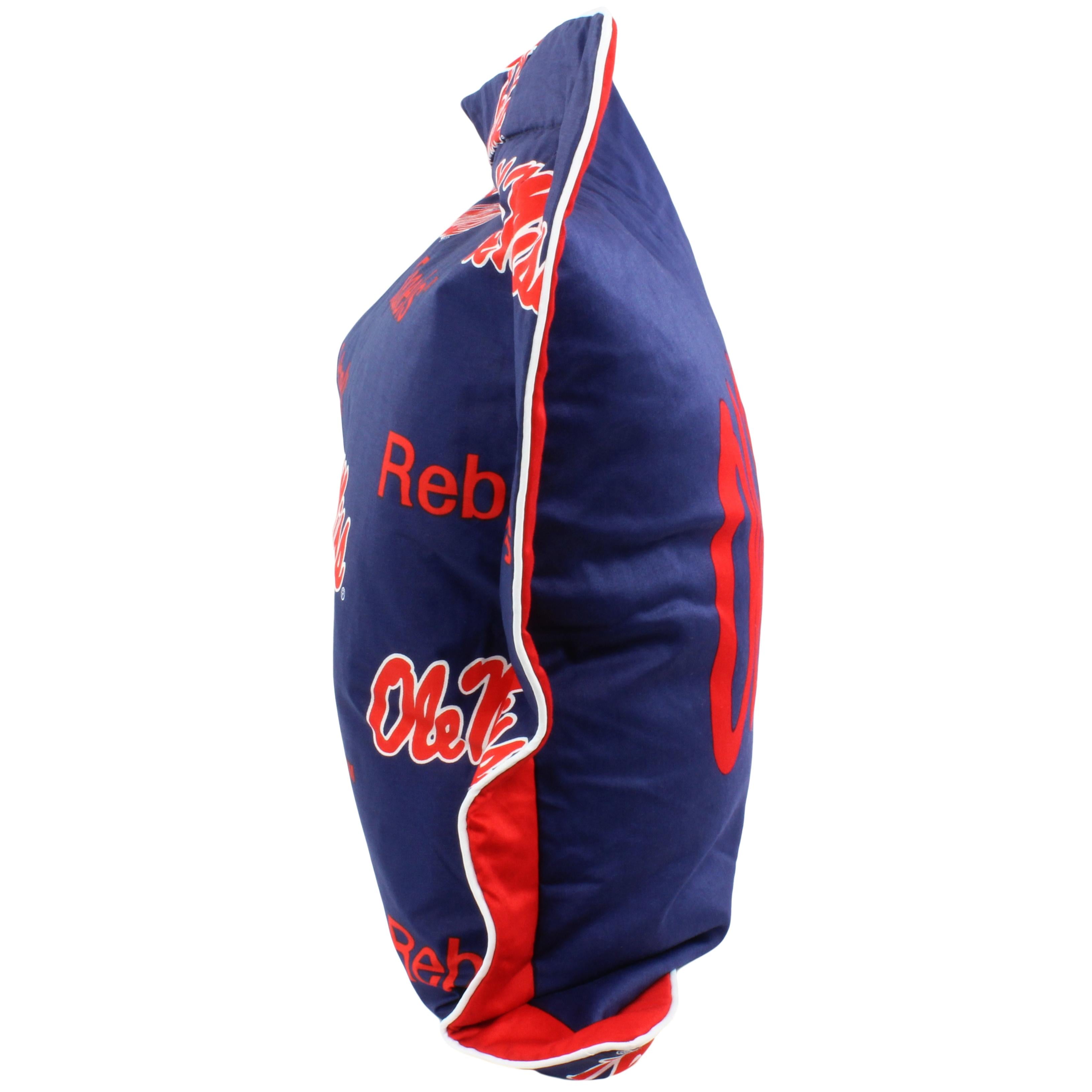 Mississippi Rebels 2 Pc Reversible Cotton Comforter Set, 1 Comforter, 1 Sham, Twin