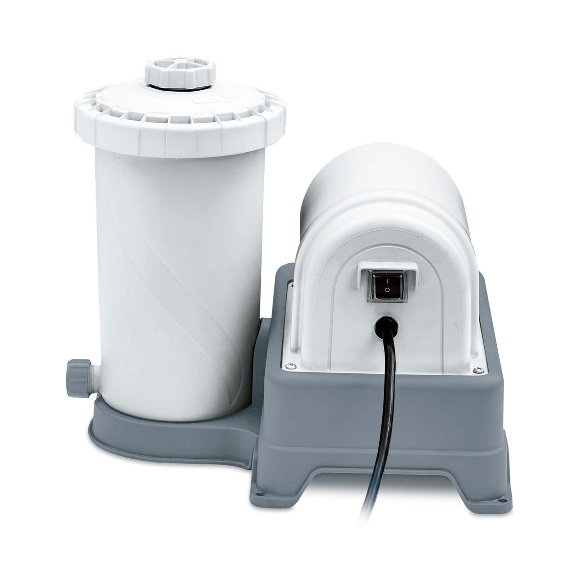 Summer Waves P53C2000C 2000 Gallon Cartridge Filter Pump System with GCFI Plug, C Filter, Hose Clamps, &amp;1.5 inch Hoses for Above