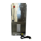 INTBUYING 220V Milk Frother Steam Boiling Water Foam Machine Stainless Steel 10L