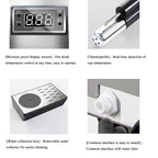 INTBUYING 220V Milk Frother Steam Boiling Water Foam Machine Stainless Steel 10L