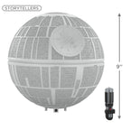 Hallmark QFM3362 Star Wars: A Hope Collection Death Star Musical Tree Topper With Light 2021