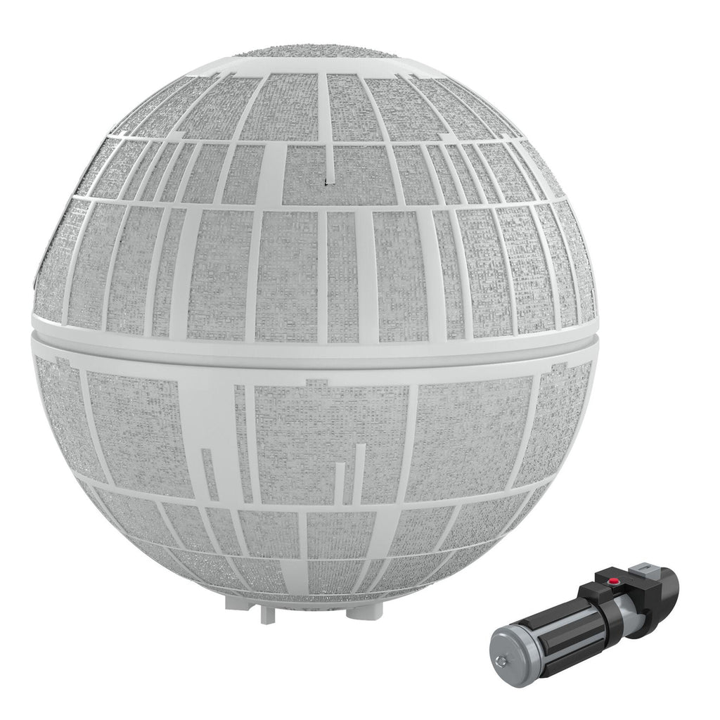 Hallmark QFM3362 Star Wars: A Hope Collection Death Star Musical Tree Topper With Light 2021