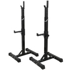 Squat Rack Adjustable Bench Press Weight Exercise Barbell Stand Gym Fitness
