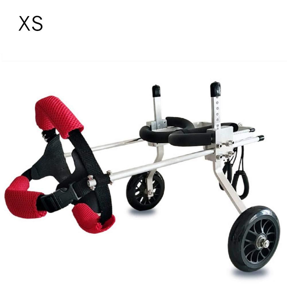 Supicity Adjustable Dog Wheelchair for Back Legs,Hind Legs Auxiliary Pet Wheelchair,Soft Comfortable Dog Wheelchair for Small/Medium/LarDog Refined