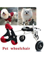 etateta Adjustable Dog Wheelchair for Back Legs,Hind Legs Auxiliary Pet Wheelchair,Soft Comfortable Dog Wheelchair for Small/Medium/LarDog