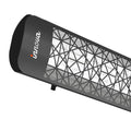 Innova-6000 watt electric infrared dual element heater 277 Black 208 Volt-Outdoor Wall Mount Electric Heater-EF60277B4