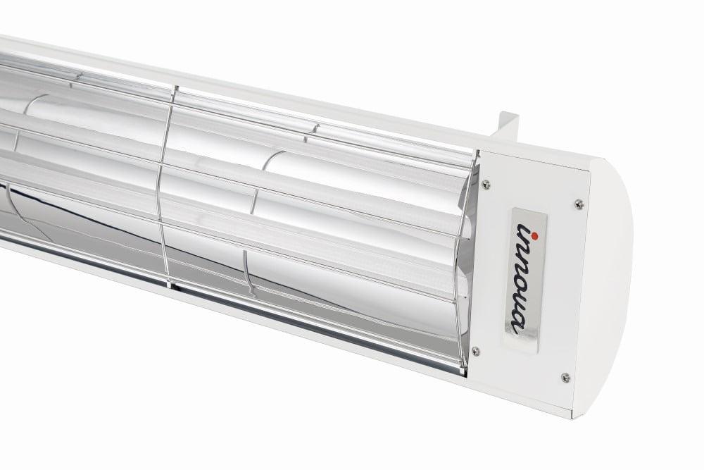Innova-6000 watt electric infrared dual element heater 277 Black 208 Volt-Outdoor Wall Mount Electric Heater-EF60277B4