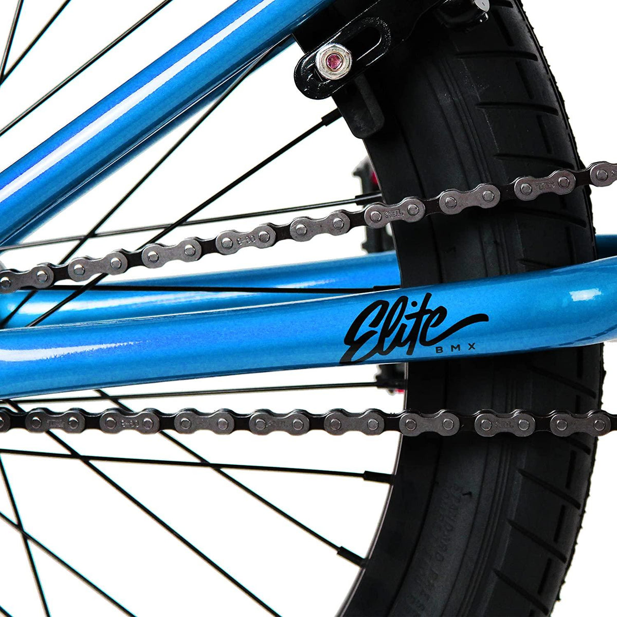 Elite BMX Bicycle 20” &amp; 16" Freestyle Bike - Stealth and Peewee Model (Teal, 20")