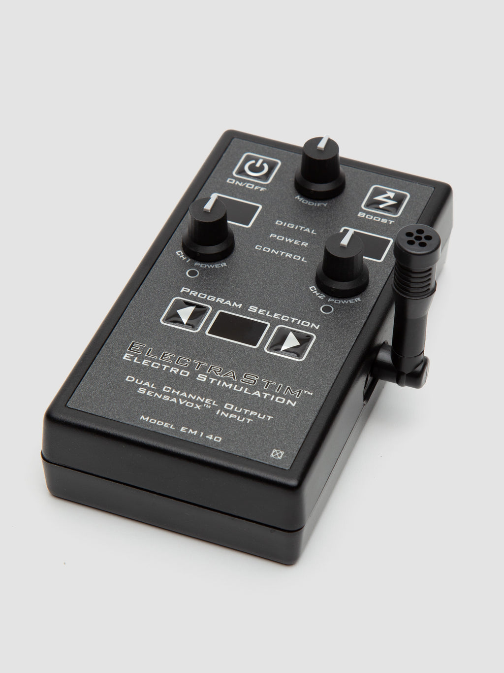 ElectraStim EM140 SensaVox Power Unit Dual Channel Electrosex Kit, Black