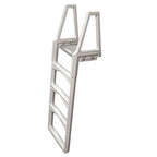 Confer Plastics In-Pool Economy Vinyl Resin Above-Ground Pool Ladder - Gray