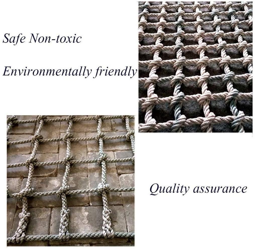 Balcony Stairs Anti-Fall Net Climbing Net Outdoor Training Development Protection Net Rope Net Playground Kindergarten Protective Netting (16mm/15cm) (Color : 16mm/15cm, Size : 28m/6.624.25ft)