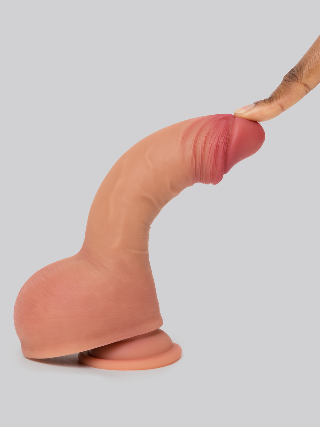Lifelike Lover Ultra Realistic Ejaculating Dildo 8 Inch, Flesh Tan