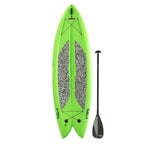 Green Freestyle Paddleboard with Paddle