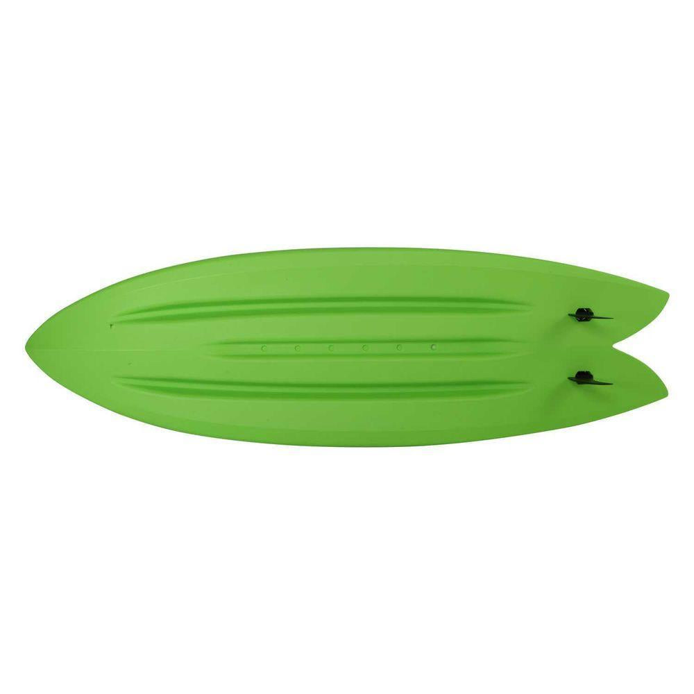 Green Freestyle Paddleboard with Paddle