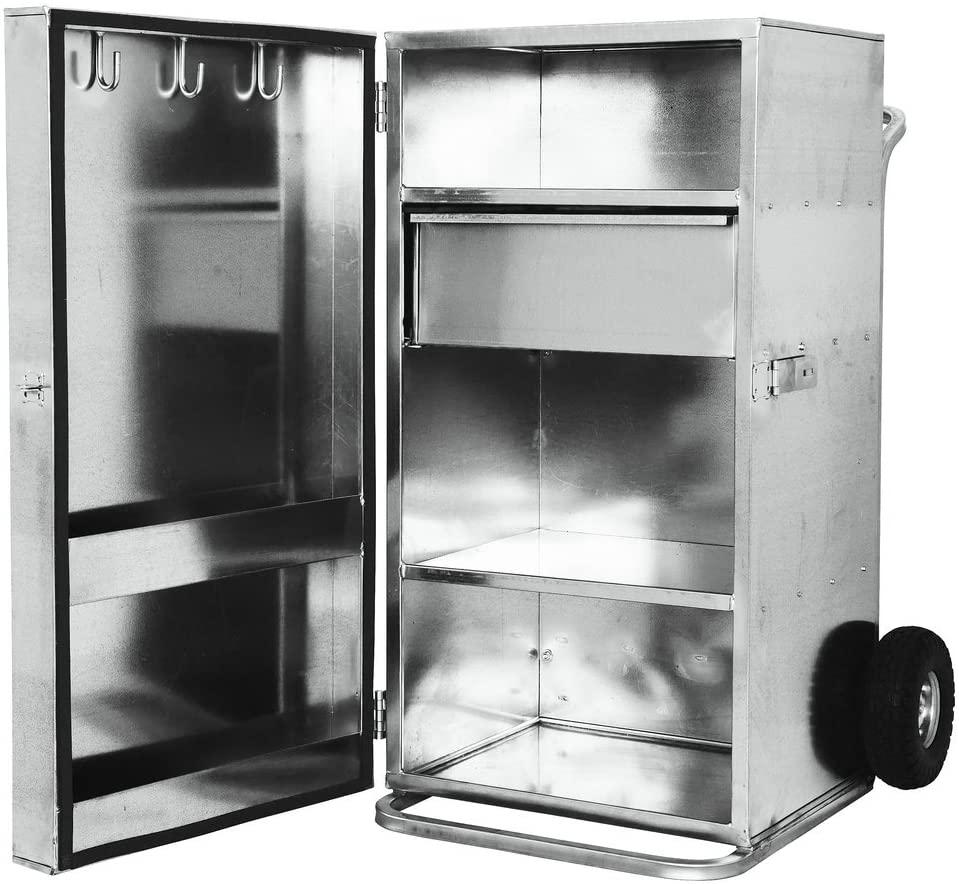 weaver leather livestock single door galvanized showbox
