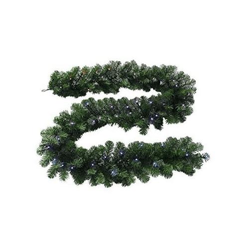 Twinkly TWG050SPP-BUS Special Edition App Controlled Pre-lit Garland, 50 RGB+W LEDs - Generation II - 9 Ft.