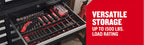 41" Rolling Tool Chest, 10-Drawer Steel Tool Cabinet with Drawer Trays and Paper Towel Holder (CMST341102RB)