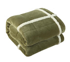 Chic Home Chiron 7-Piece Solid Comforter Set, King, Green