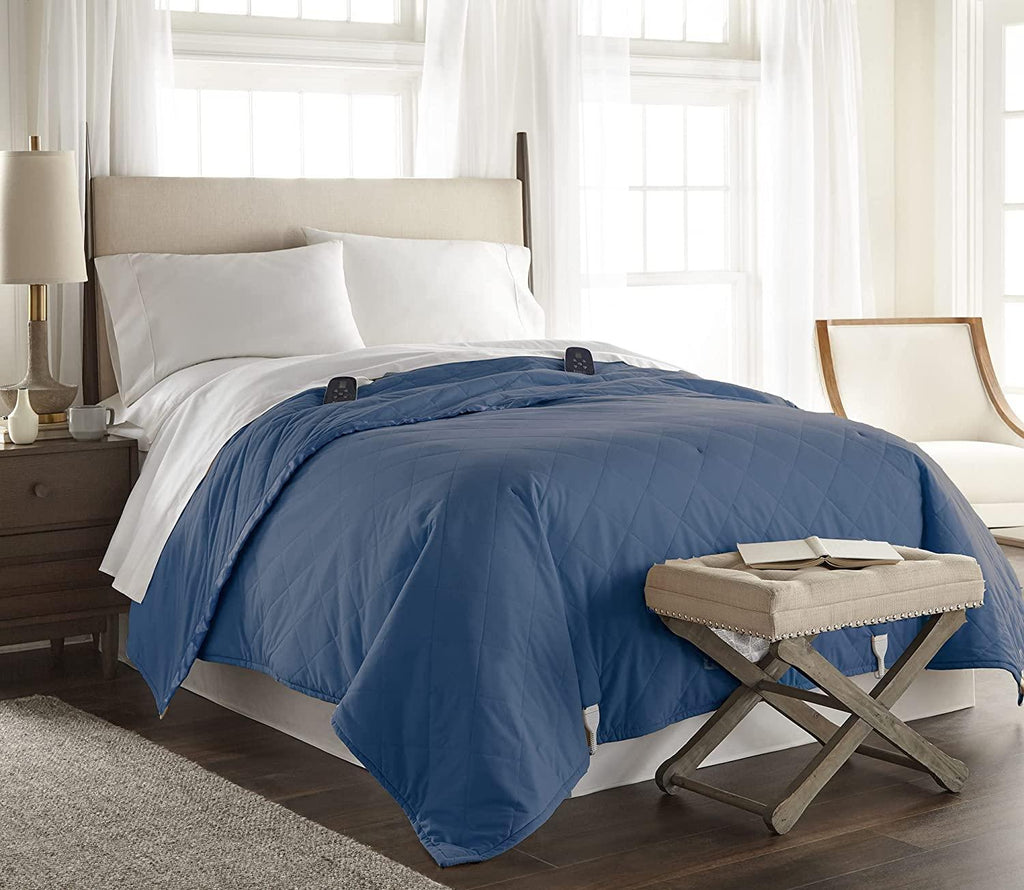 Thermee Micro Flannel Electric Blanket  Birches  King
