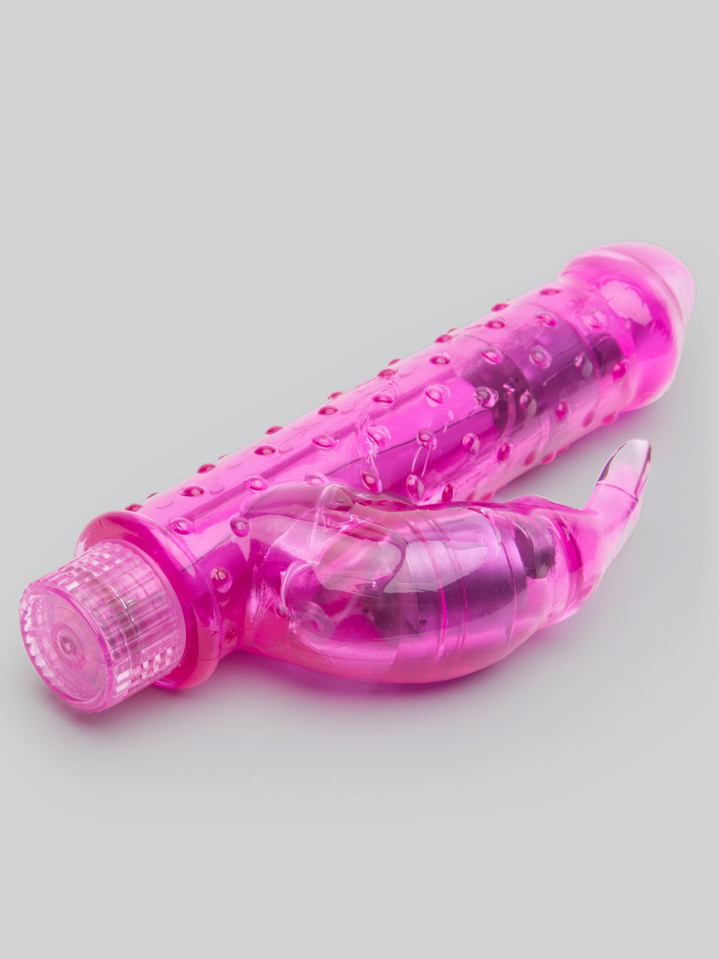BASICS Textured Rabbit Vibrator, Pink